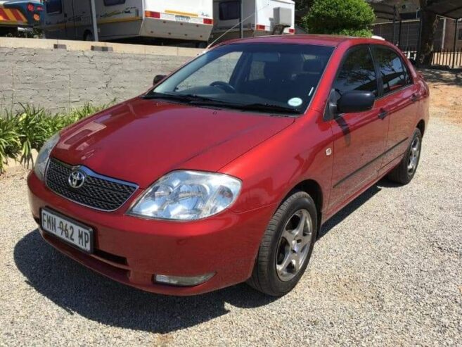 2007 Toyota Corolla 1.6litre for sale