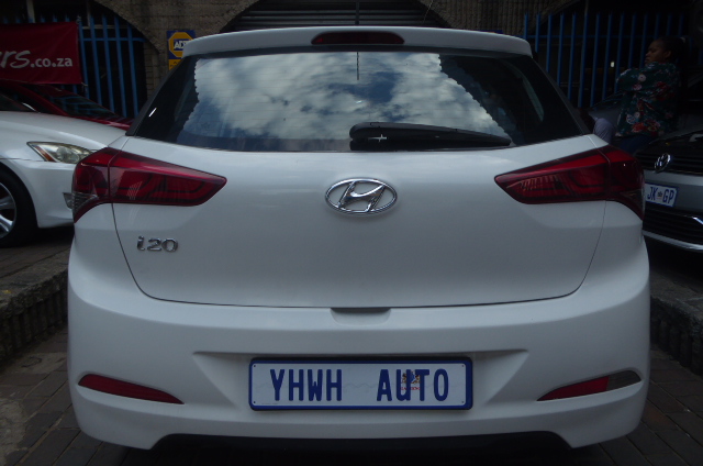 2016 Hyundai i20 1.2 Motion Hatch 75,000km Manual